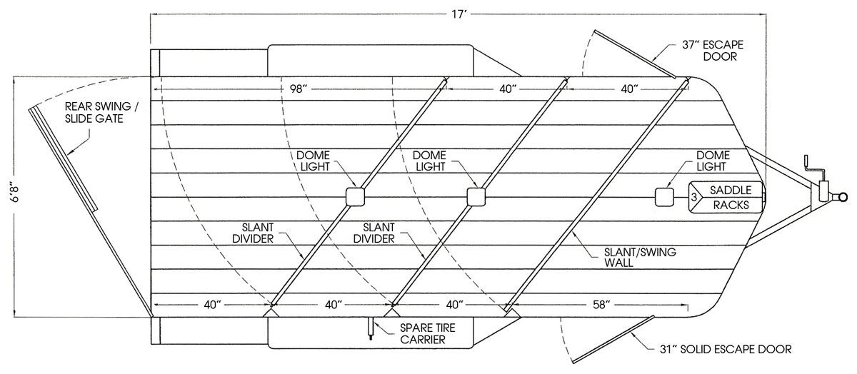 Horse Trailers Affordable steel horse trailers by Valley Trailers