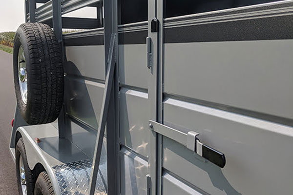 Front escape door